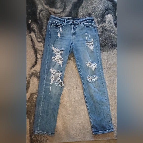 Judy Blue Boyfriend Jean W28 - Picture 4 of 14
